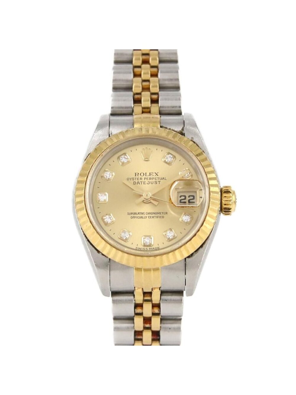 Rolex Datejust Automatic Watch Gold